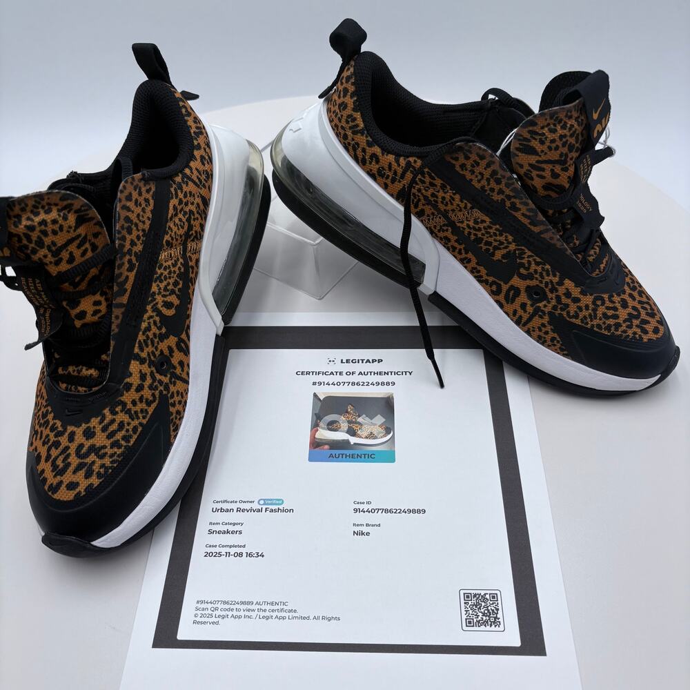 Nike Air Max UP Leopard Print DC9206-200 Authenticated